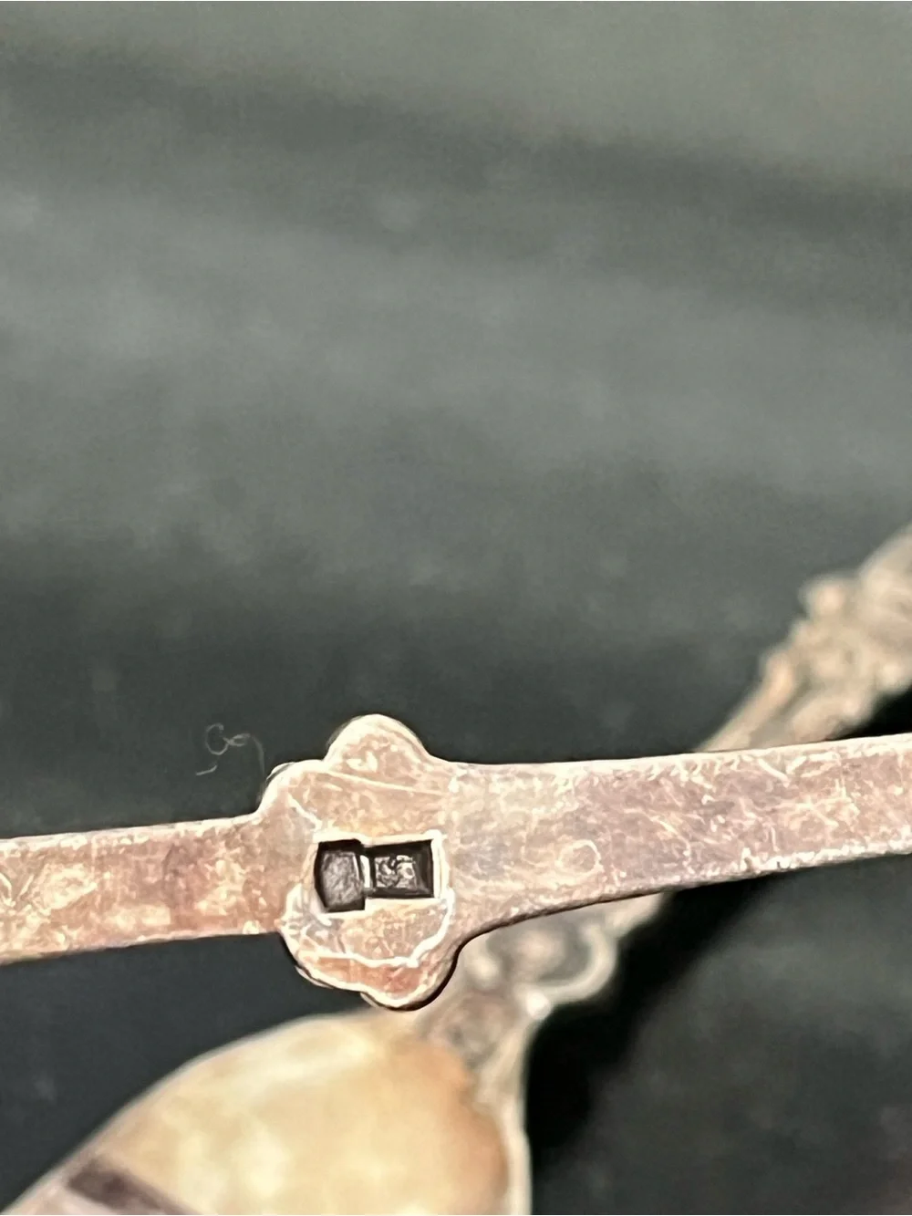 Antique Bruxelles Mannekan Pis Spoon and fork Silverplate - Belgian